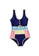 YG Fitness blue Sexy Contrast Color One-Piece Swimsuit 6A2A4USDD153F2GS_4
