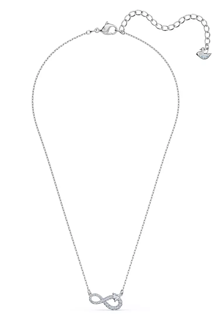 Swarovski infinity online necklace