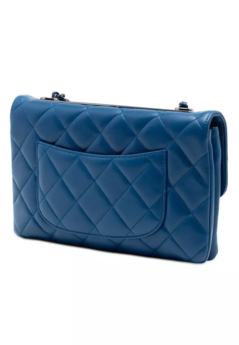 Pre-Loved Chanel Medium Quilted Lambskin Trendy Cc Flap