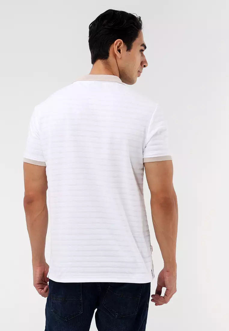 Collared Shirt Jacquard