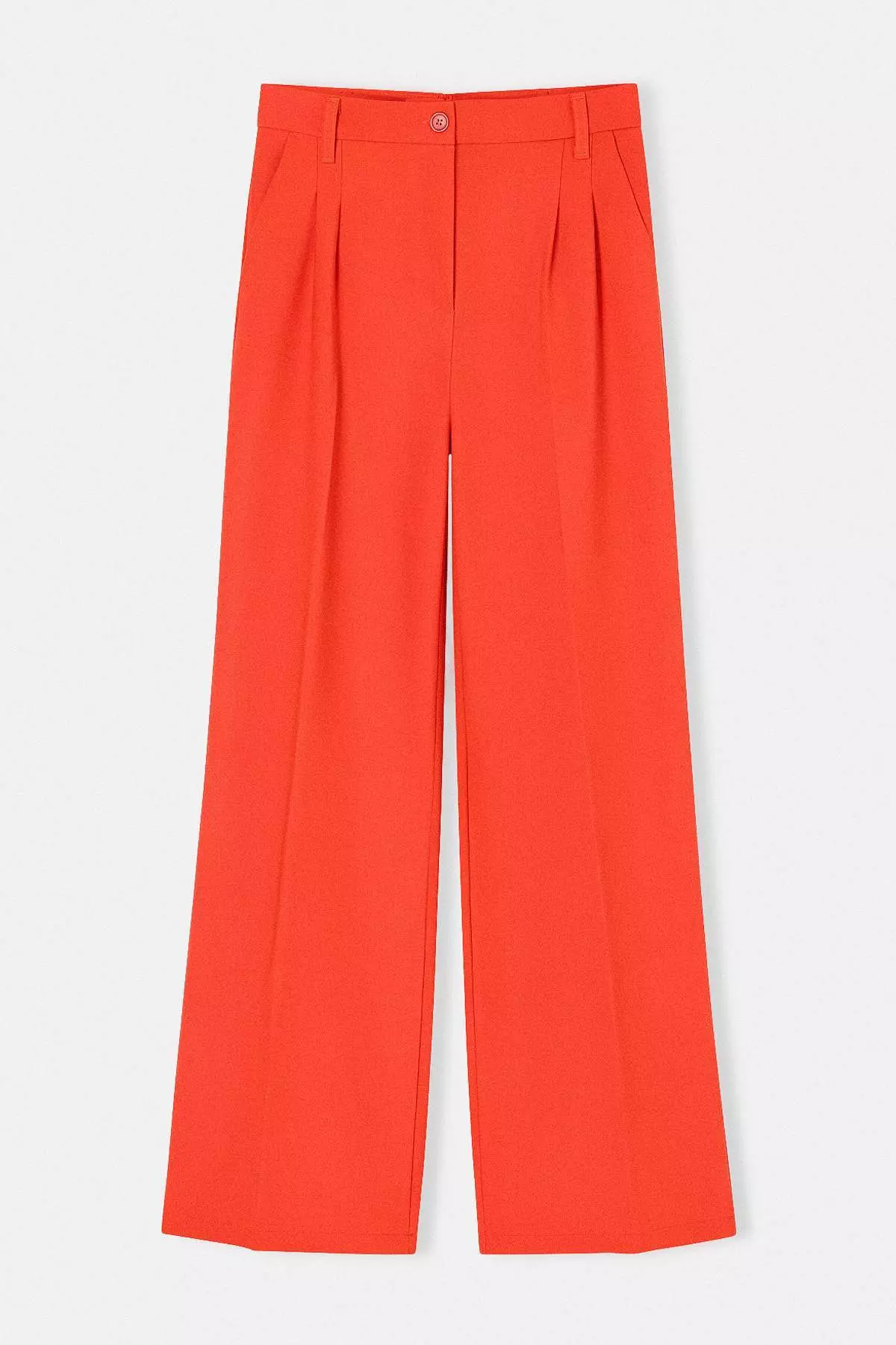 Pomegranate Flower Pleated Wide Leg Pants Twoaw25Pl19