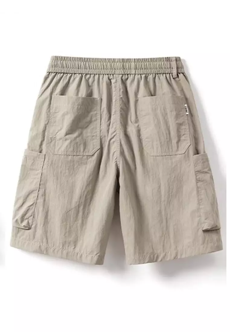 抽繩休閒短褲
