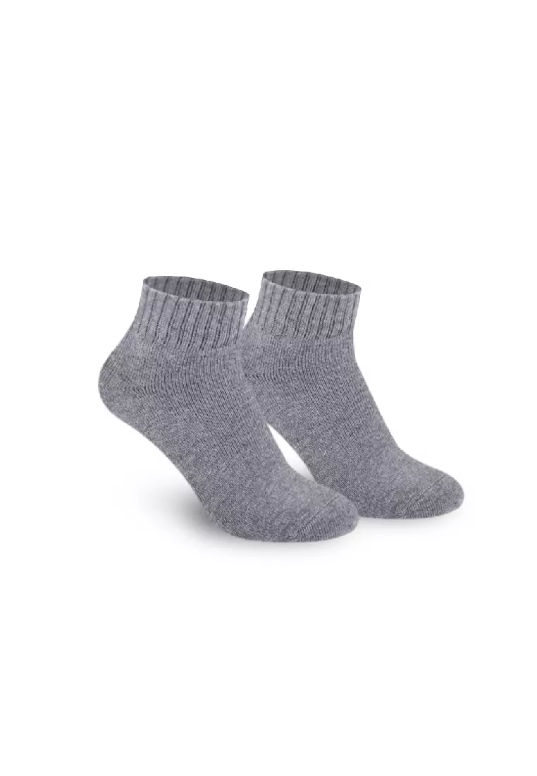 Knit Men’s Cotton Ankle 3-in-1 Thick Sports Socks KMSKG1