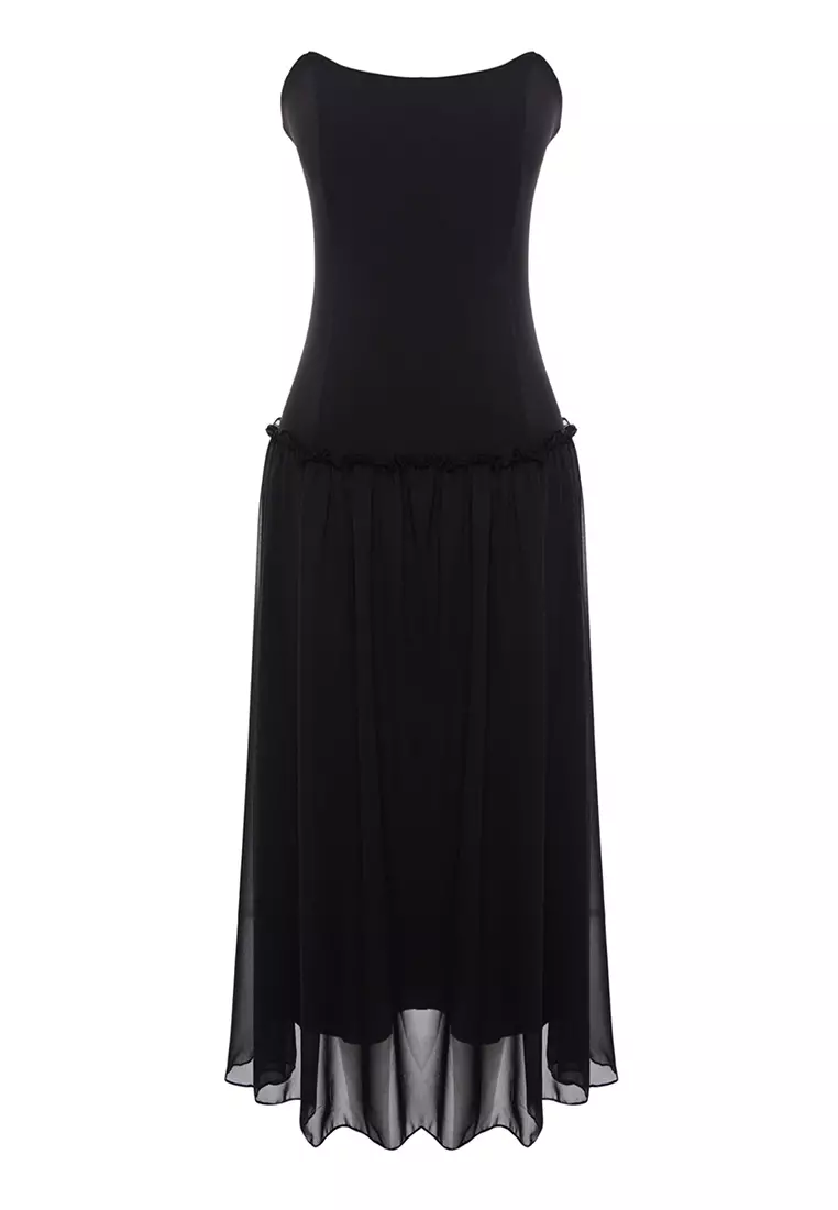 Trendyol Mujer Mini Patinador Regular Ajuste Vestido El Salvador