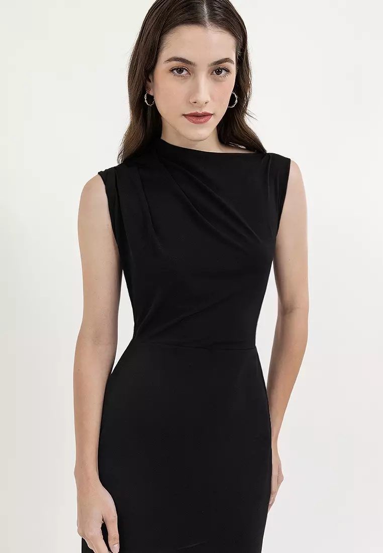 Thalassa Draped Midi Dress