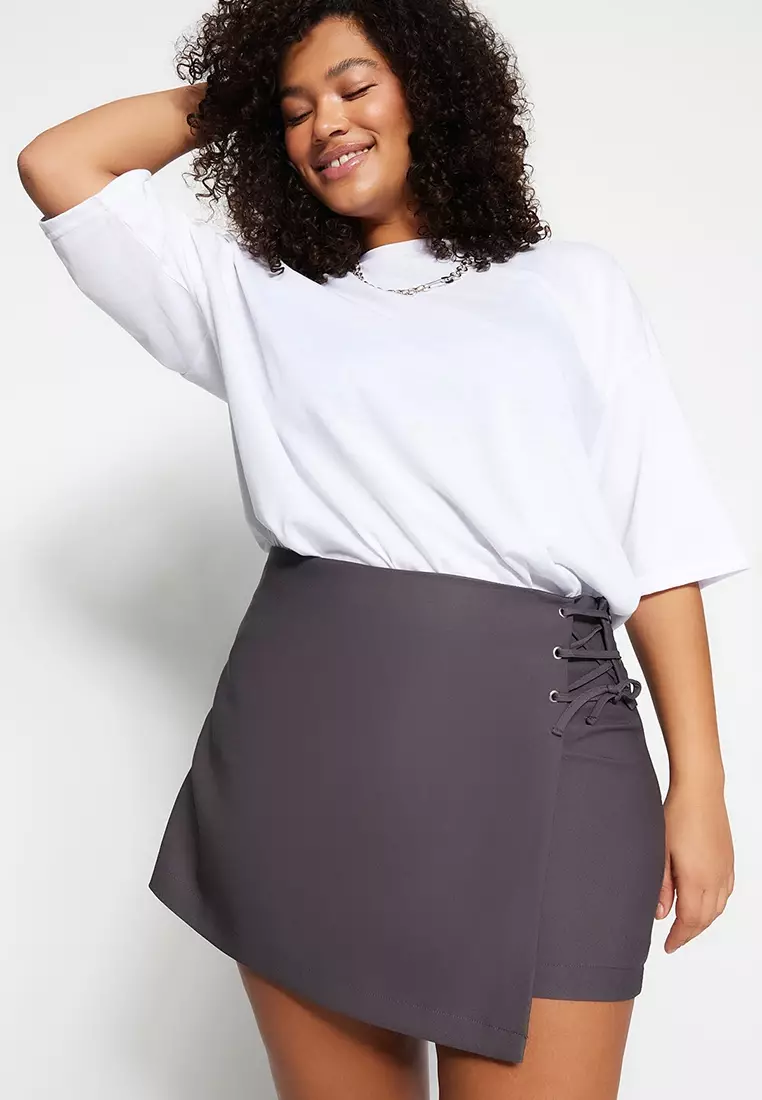Plus size shorts and skorts cheap