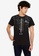 Freego black and multi Round Neck Jersey Cotton T-Shirt 25570AA112740CGS_1