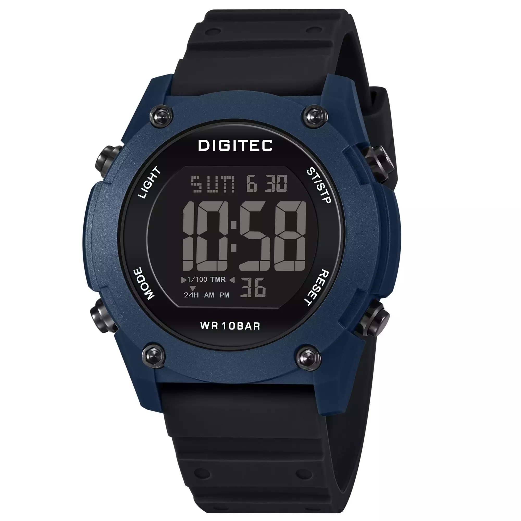 Jam Tangan Pria DIgital DIGITEC 5204 Anti Air Original
