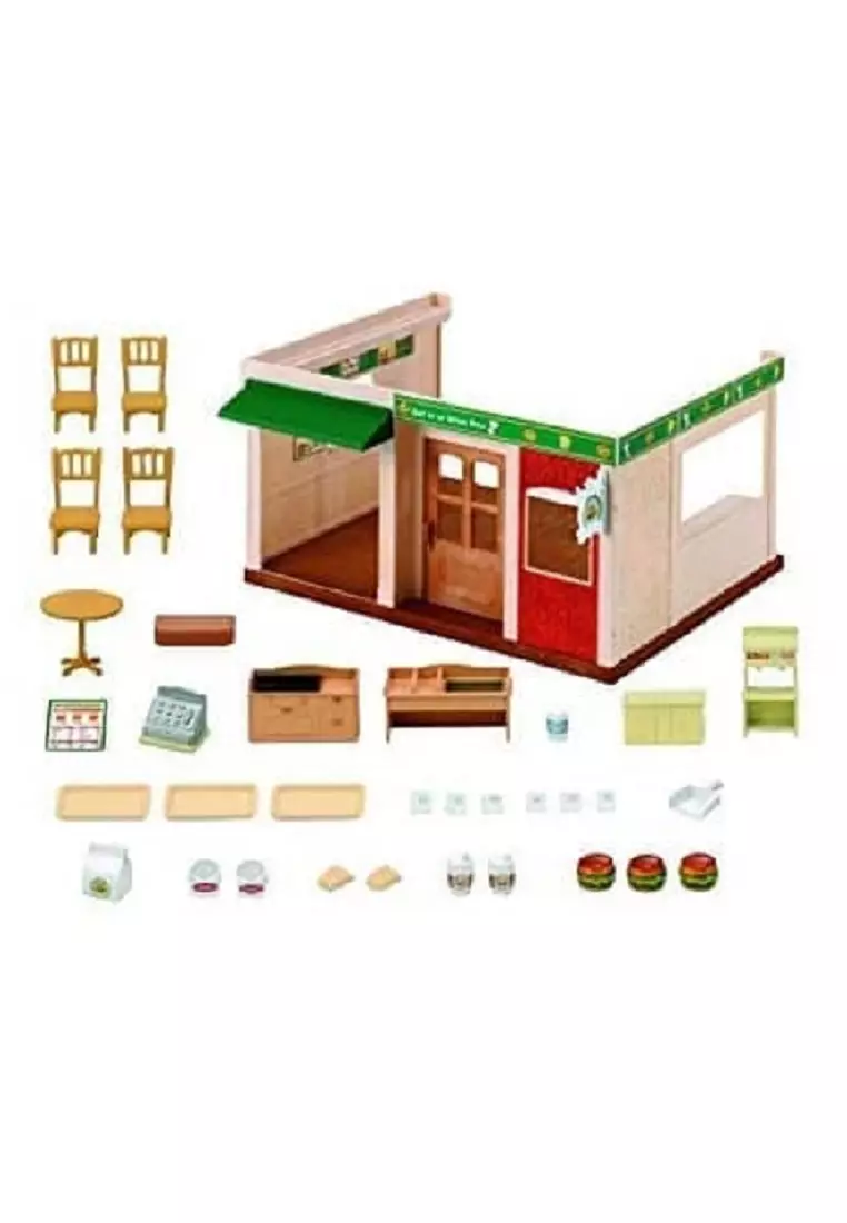 Sylvanian families hot sale hamburger restaurant