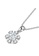Her Jewellery silver CELÈSTA Moissanite Diamond - Mon Fleur Pendant (925 Silver with 18K White Gold Plating) by Her Jewellery 50D77AC37C4636GS_3
