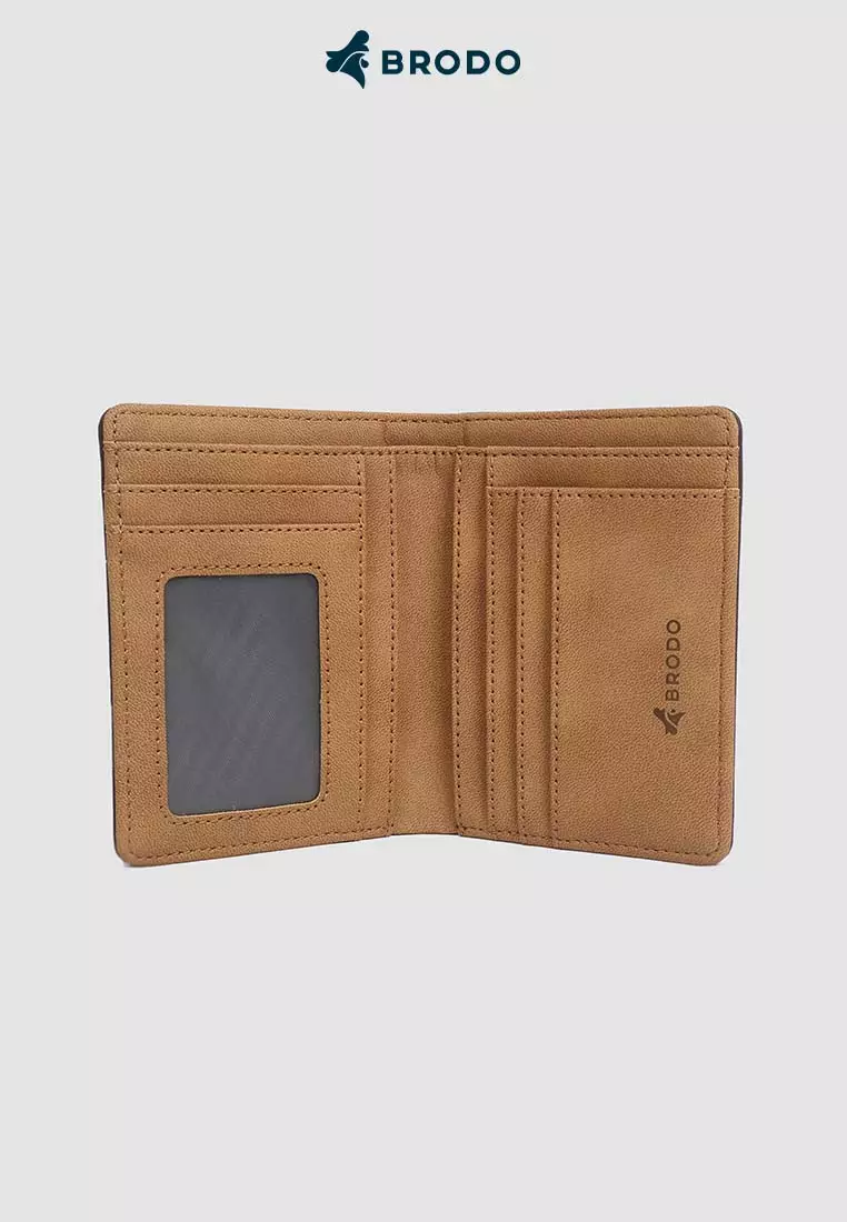 BRODO - Dompet Portlet Brown