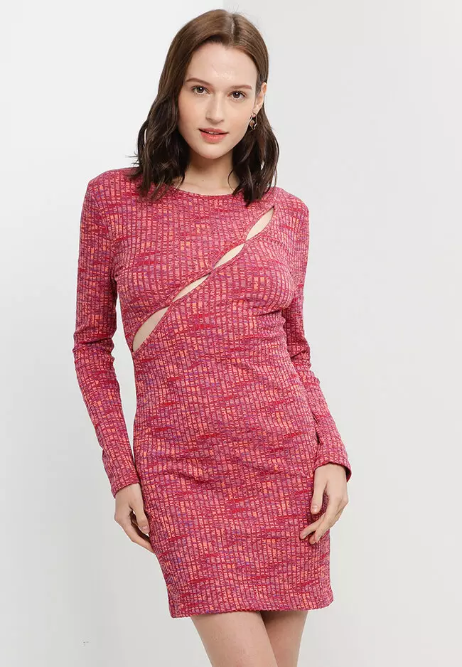 Topshop red hotsell snakeskin dress