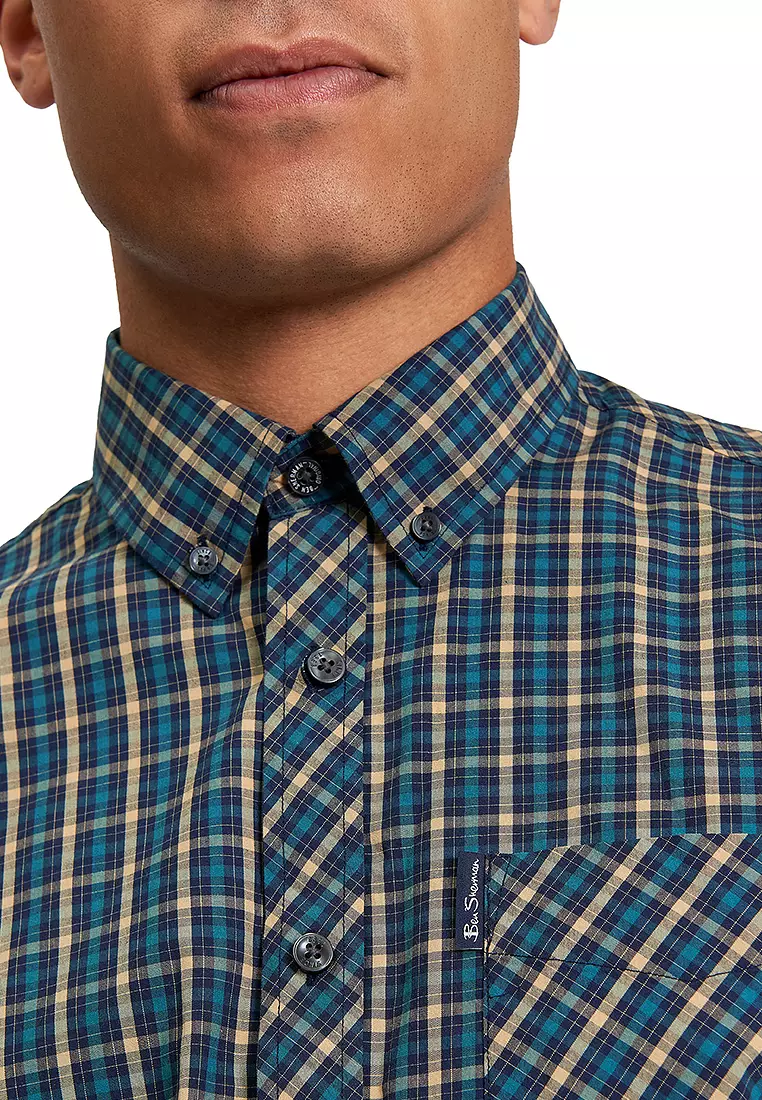 Short Sleeves Signature House Check Shirt
