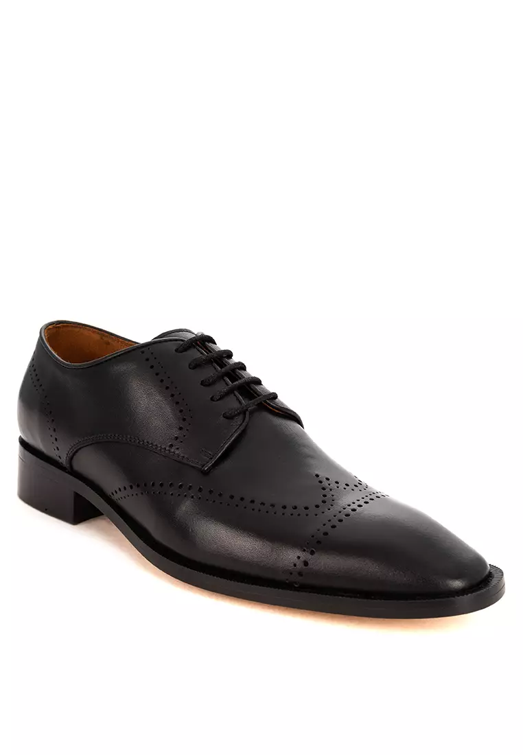 Discount on Bristol Shoes  shoes - SKU: McGuire Black Derby Shoes