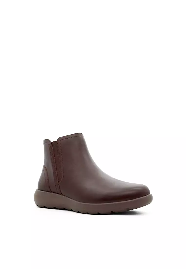 Discount on Hush Puppies  shoes - SKU: Fawn Women's Boots - Black Leather