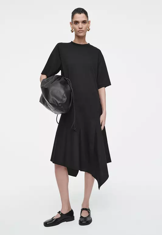 Asymmetric T-Shirt Dress