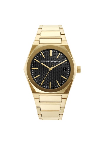 Armani Exchange Geraldo Gold Stainless Steel Watch AX2810 | ZALORA  Philippines