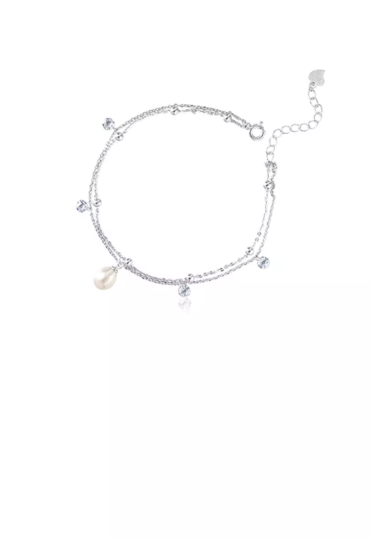 Pure silver on sale anklets online shopping