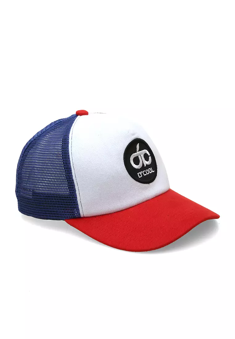 Raesan Topi Baseball Jaring Aksesoris Fashion Pria Adjustable Strap Material Polyester ORIGINAL - Multicolor