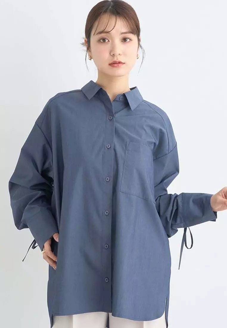 Earth Music  & Ecology - Riko Back Drawstring Shirt