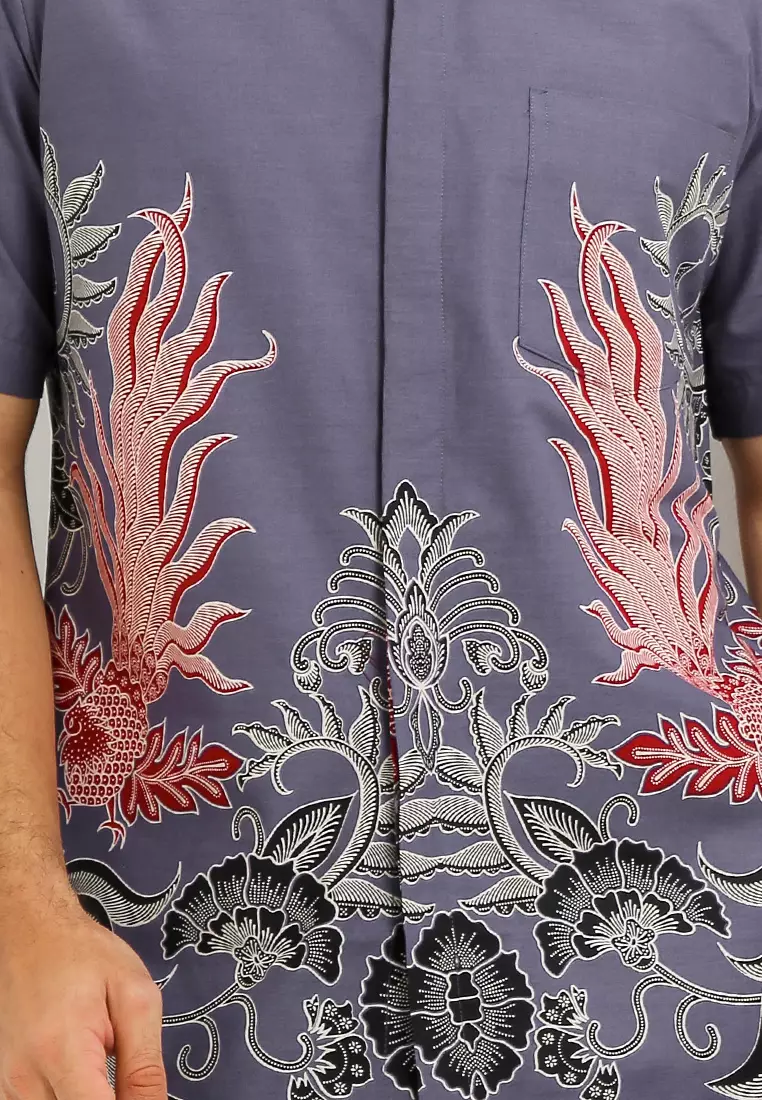 Hem Body Fit Batik Manuk Kembar 2