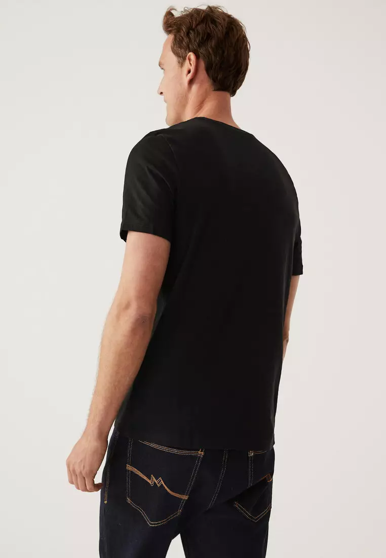 M&S Collection Pure Cotton Heavyweight T-Shirt