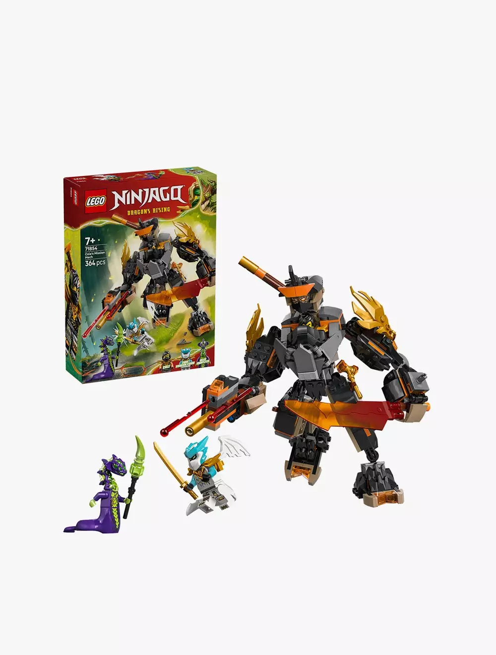LEGO® Ninjago Cole's Mission Mech & Dragon Zane - 71854