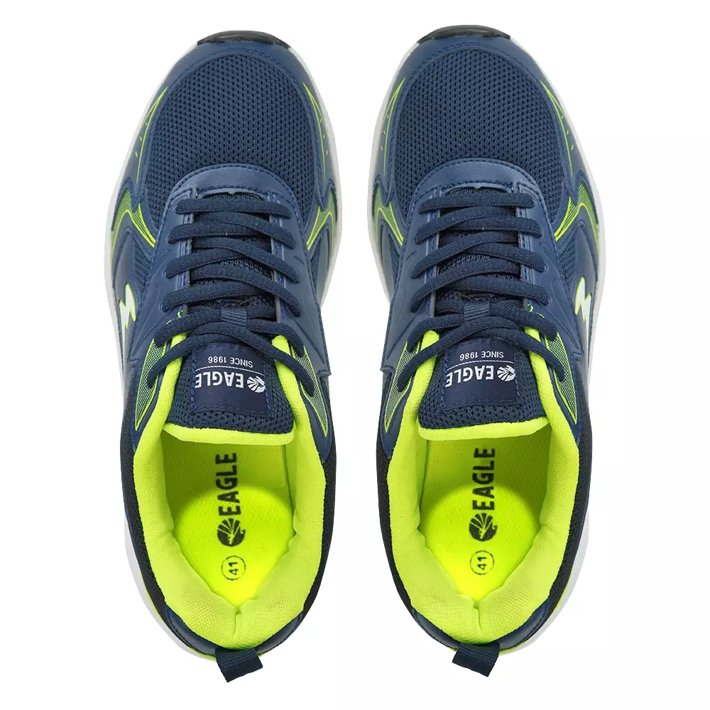 Eagle Sepatu Sneakers Lifestyle Nextstar – BIRU TUA/CITRUN