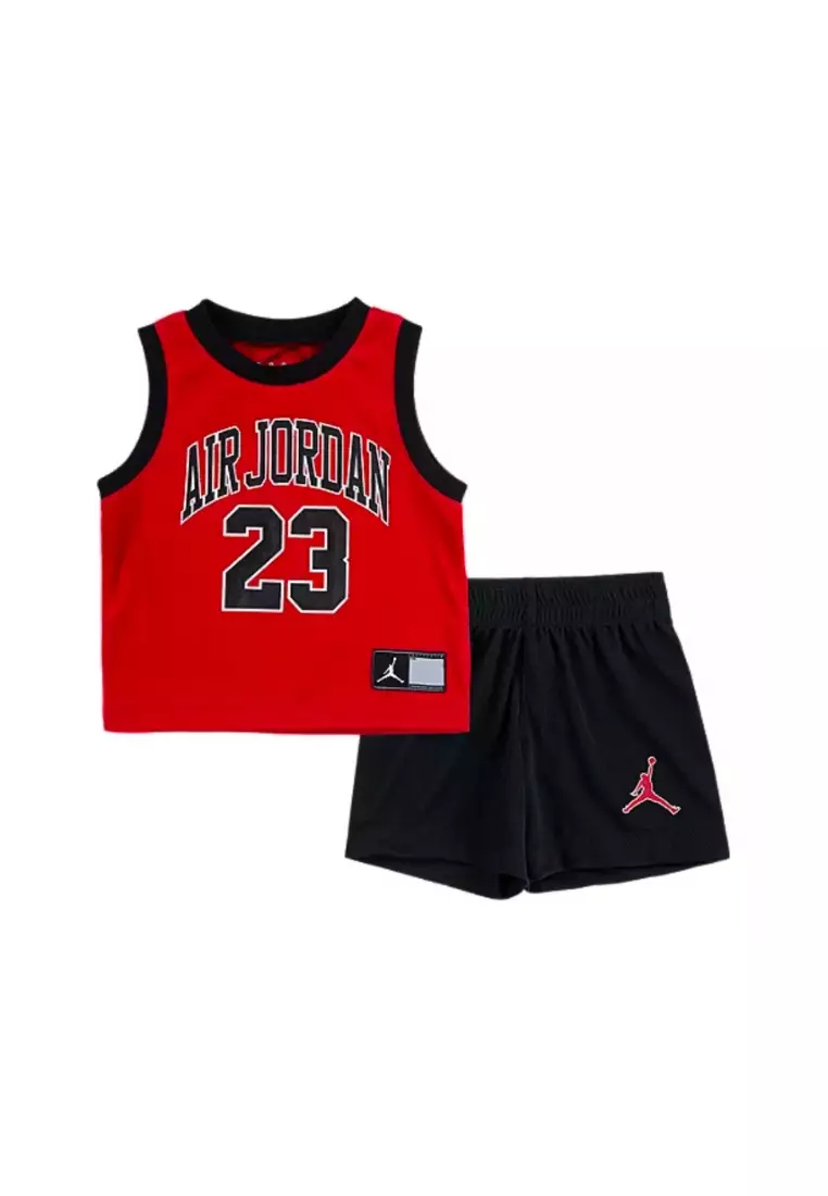 Jordan jersey and sale shorts