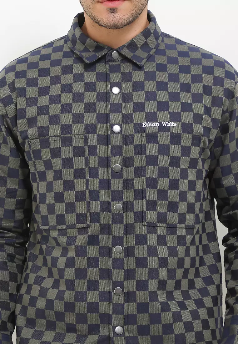 Ethan White Verdant Core Outer Jacket Dark Green Casual