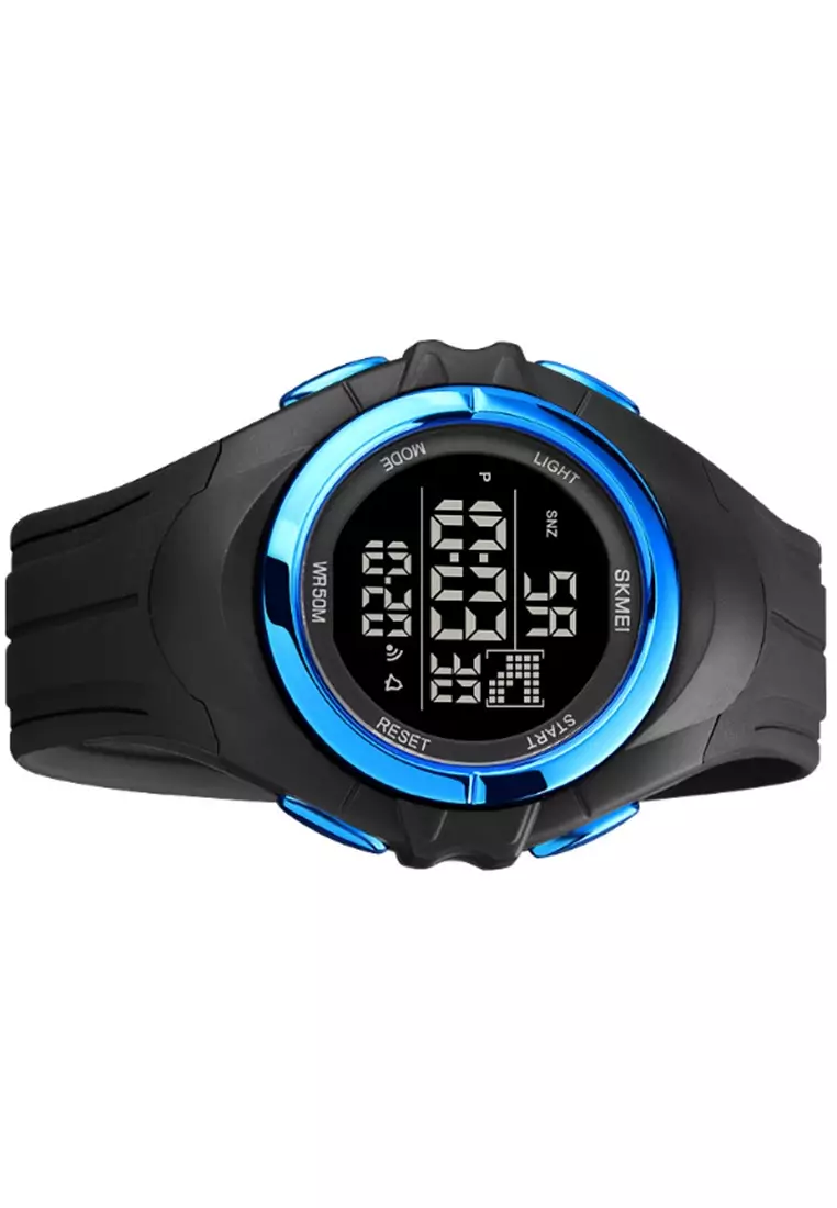 Jam Tangan Digital Pria Waterproof Many Function Strap Tali Material PU Silicone BY30 ORIGINAL