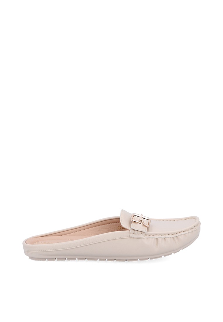 Beige Lyra Mules