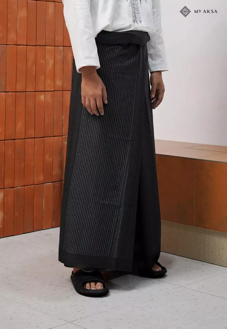 My Aksa Batik Sarung Al Ghani Black