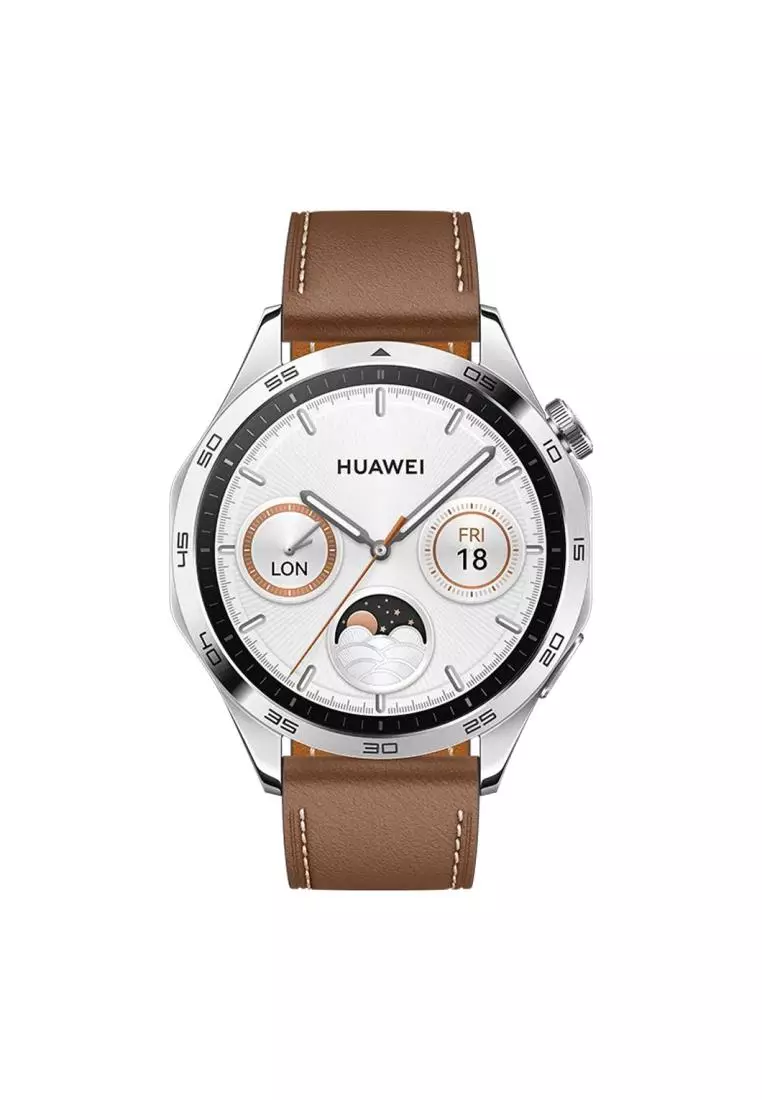 【美品】HUAWEI WATCH GT 4 ブラウン レザー 46mm 本体 Huawei watch GT4 (ブラウンレザー） 46mm Huawei Watch GT 4 46mm