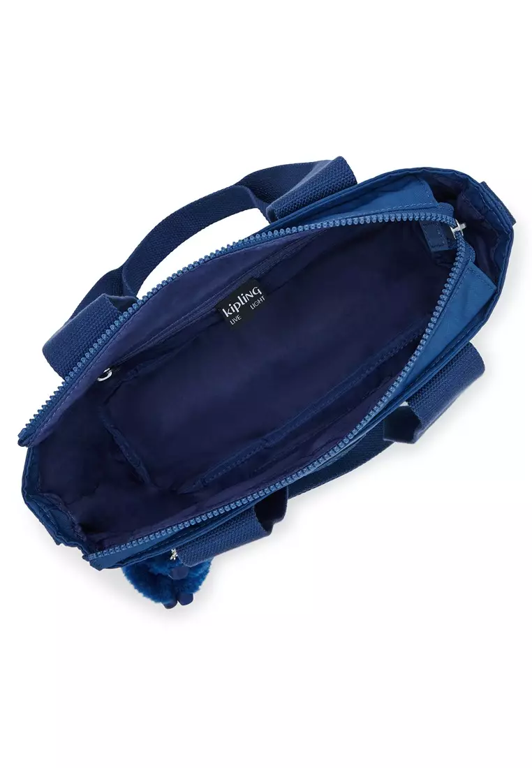 Kipling Minta M Casual Blue Tote Bag