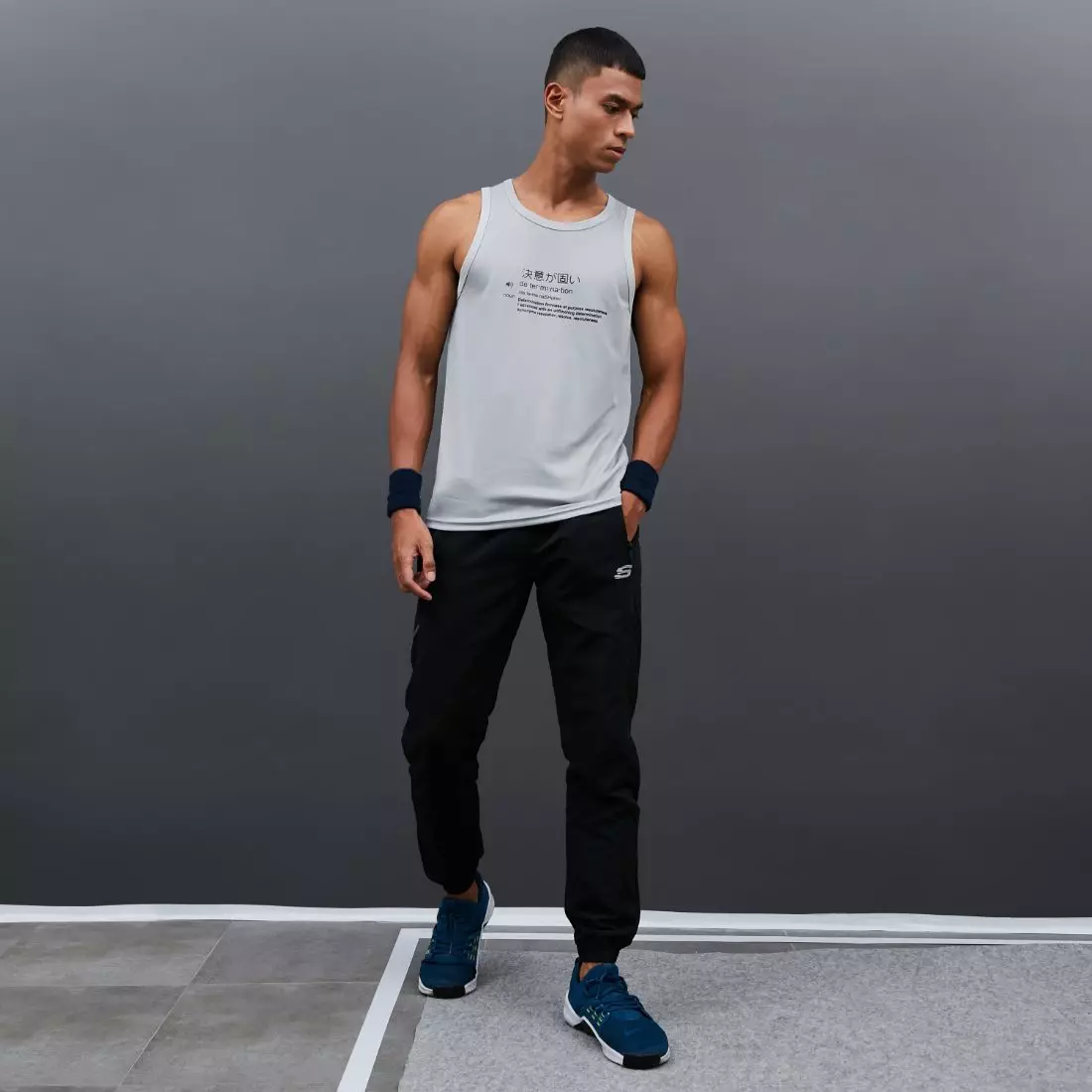 Jual Donson DONSON Sportswear Sleeveless Tank Top Determination ...