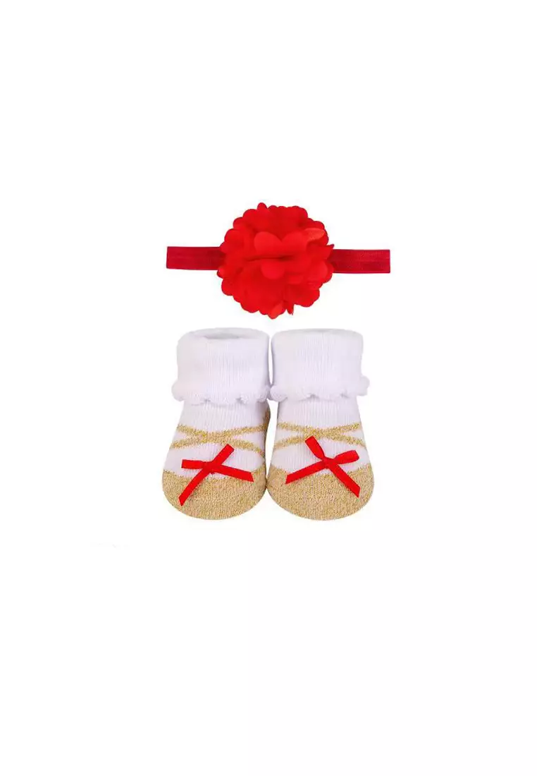 Golden socks clearance for baby girl