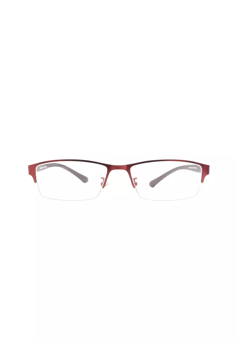 3029 Metal (C4-Red) Anti-Radiation Computer Eyeglasses for Men/Women