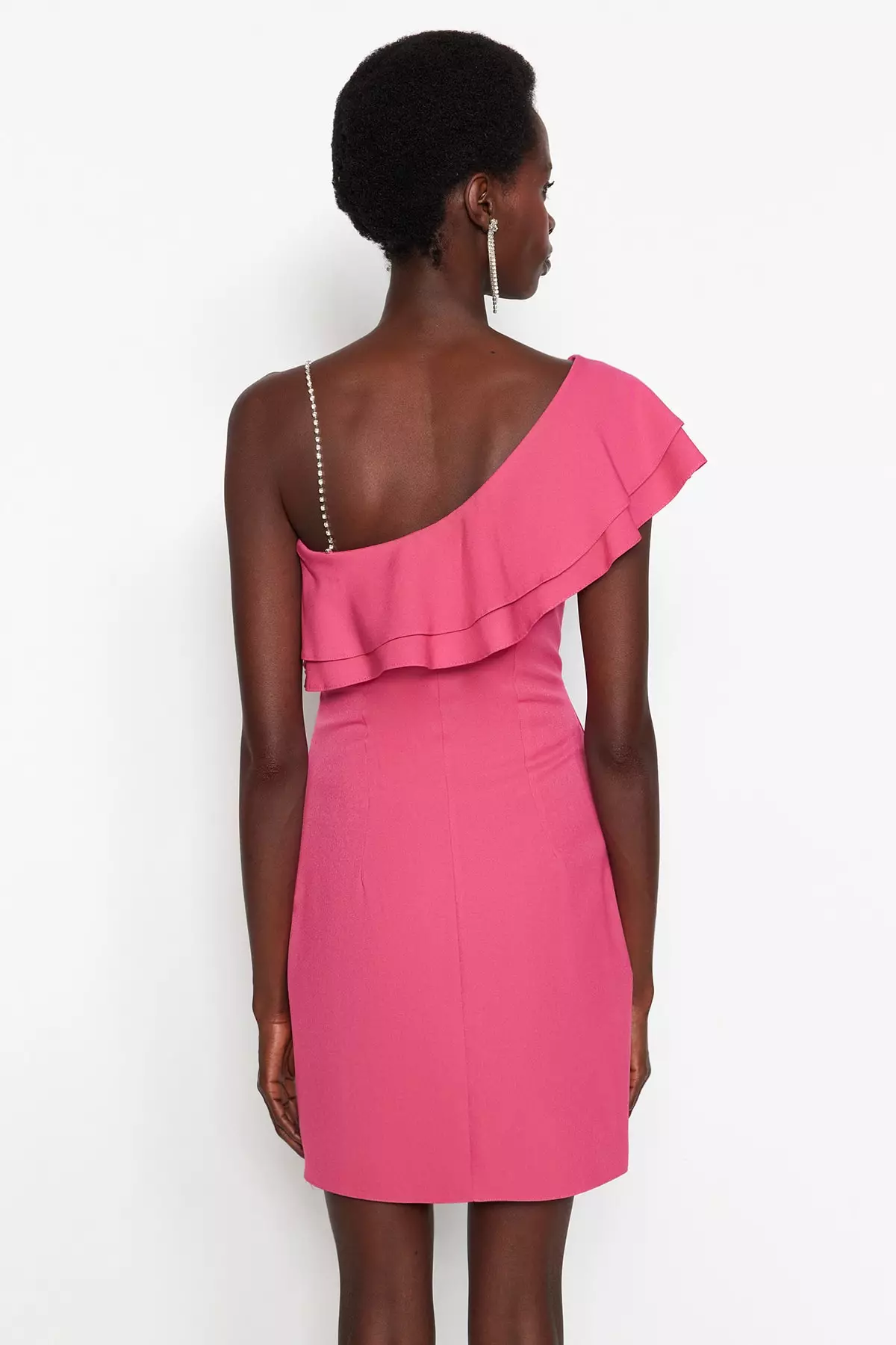 Ruffles Evening Dress