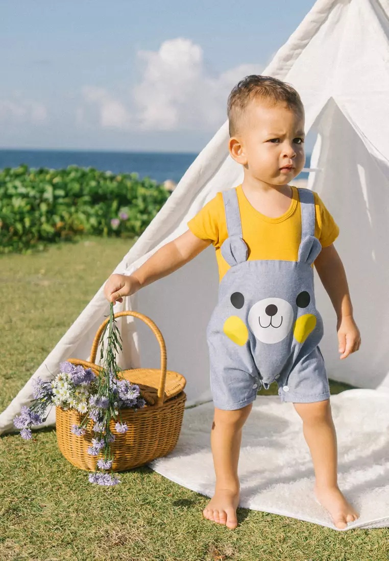 Two Mix - Baju Bayi Laki Lucu - Jumper Romper Bayi Cowok 0-12 Bulan 4320