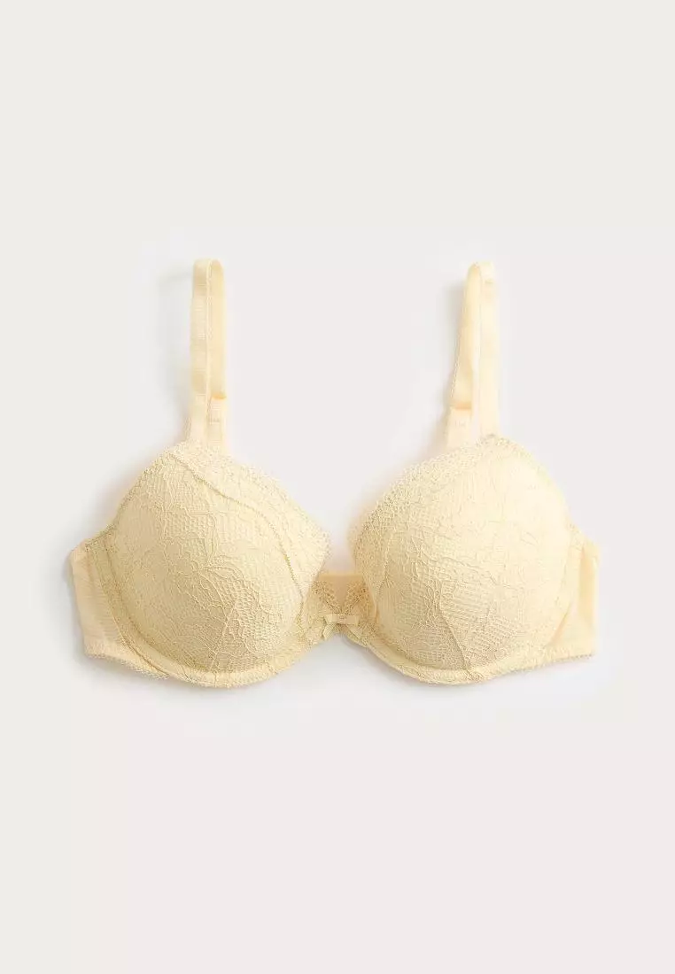 Jasmine Lace Wired Plunge Bra