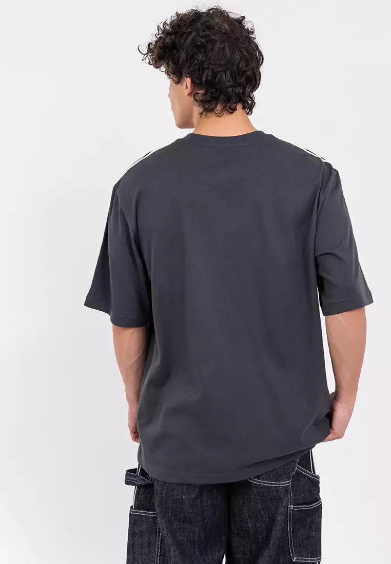 Adicolor 3條紋超大碼T恤