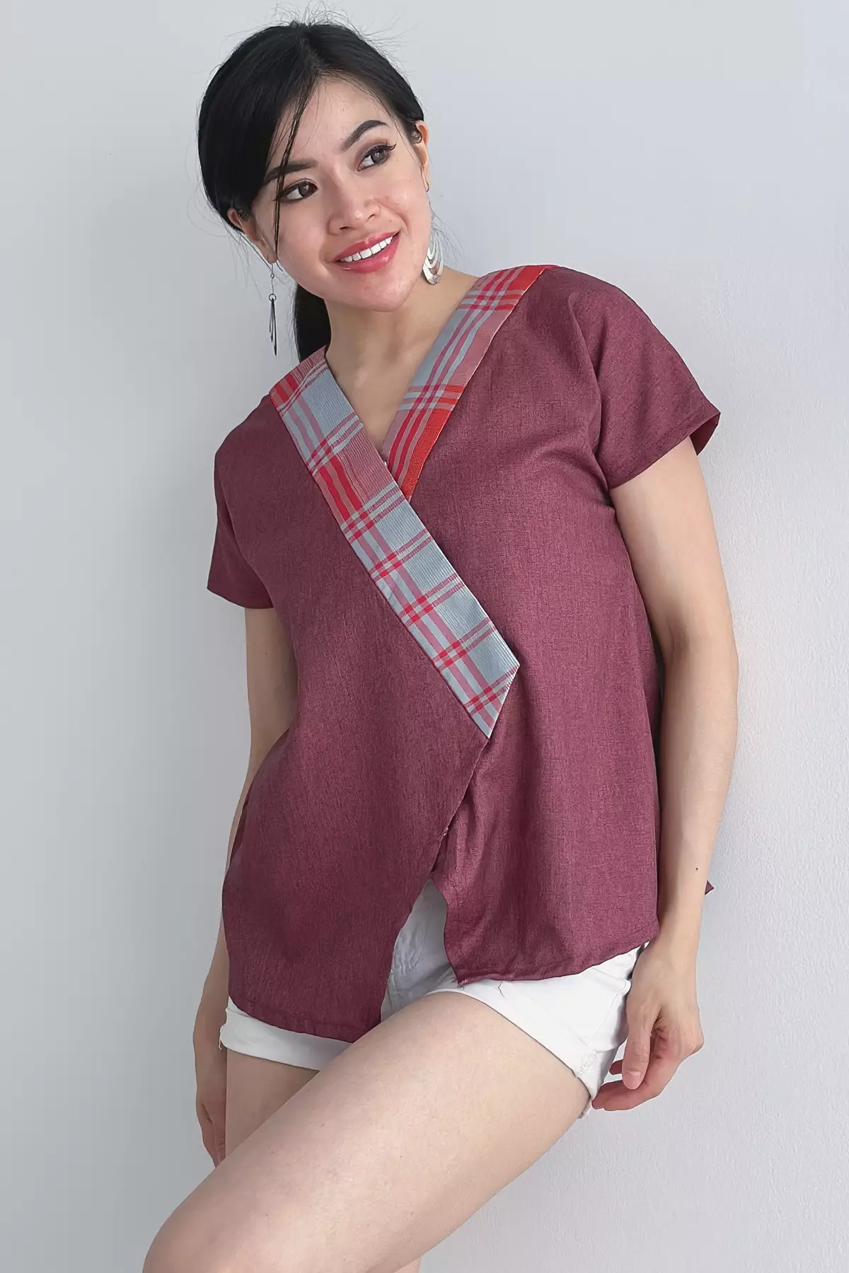 Kencur Bugis Ayu Kimono Blouse