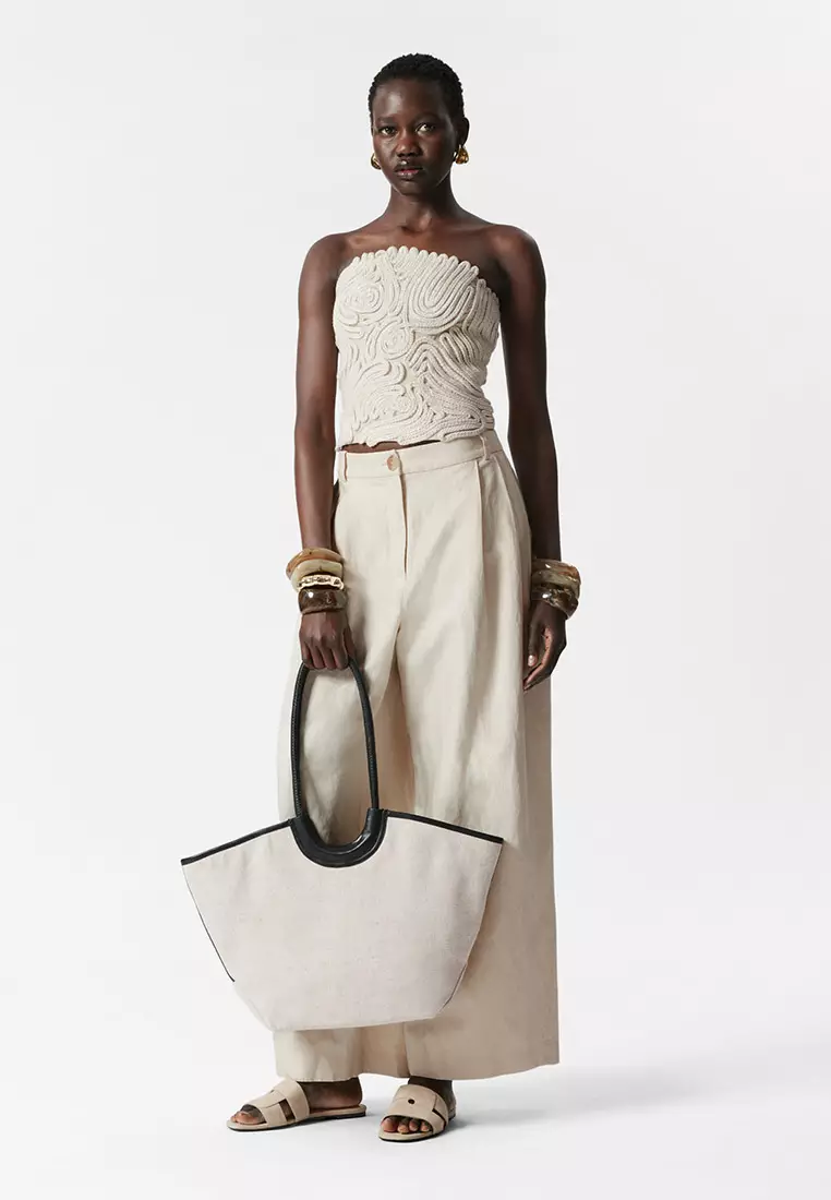Sculptural Bandeau Top