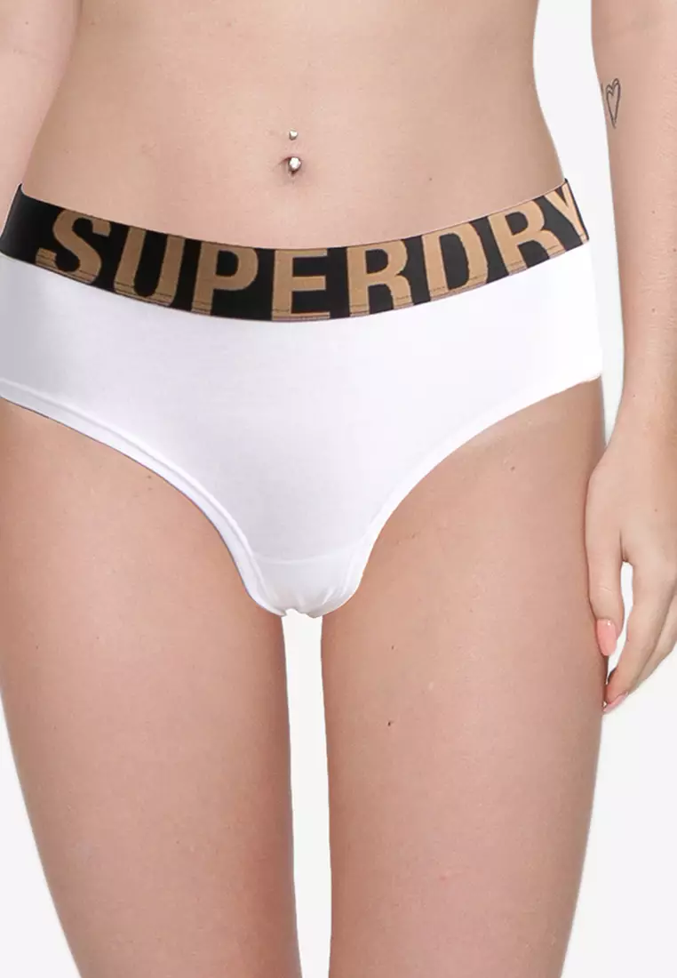 Superdry Offset Logo Hipster Briefs 2024, Buy Superdry Online