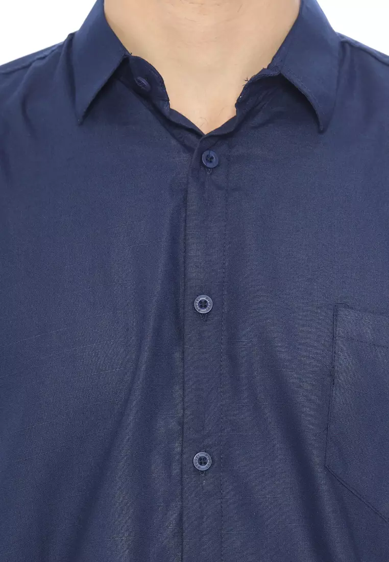 Ryusei Kemeja Arata Navy