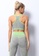 Twenty Eight Shoes green VANSA Striped Vest Yoga Set  VPW-Y20201666 151A4AAC3A4D18GS_3