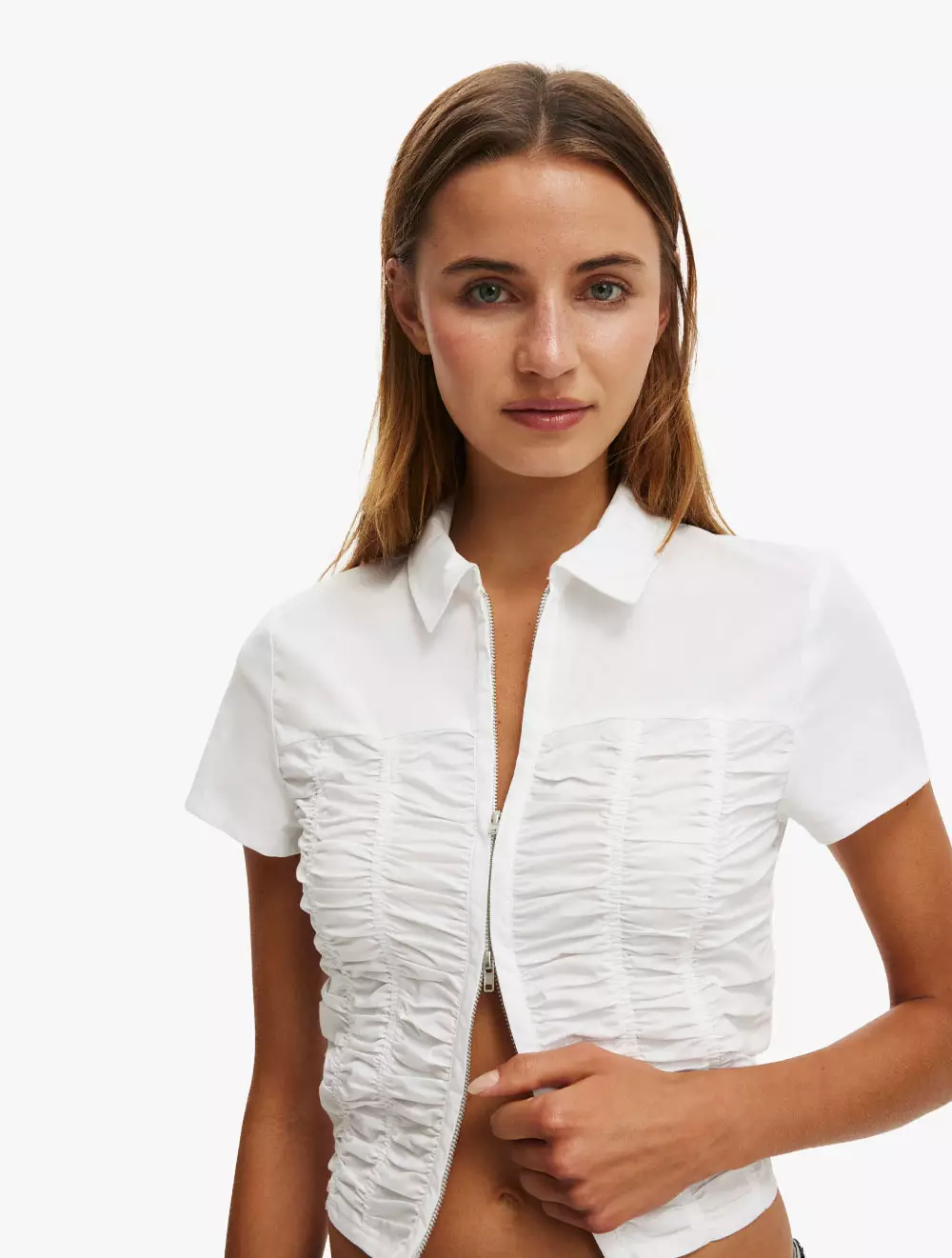 COTTON ON - ATASAN - RILEY GATHERED SHIRT