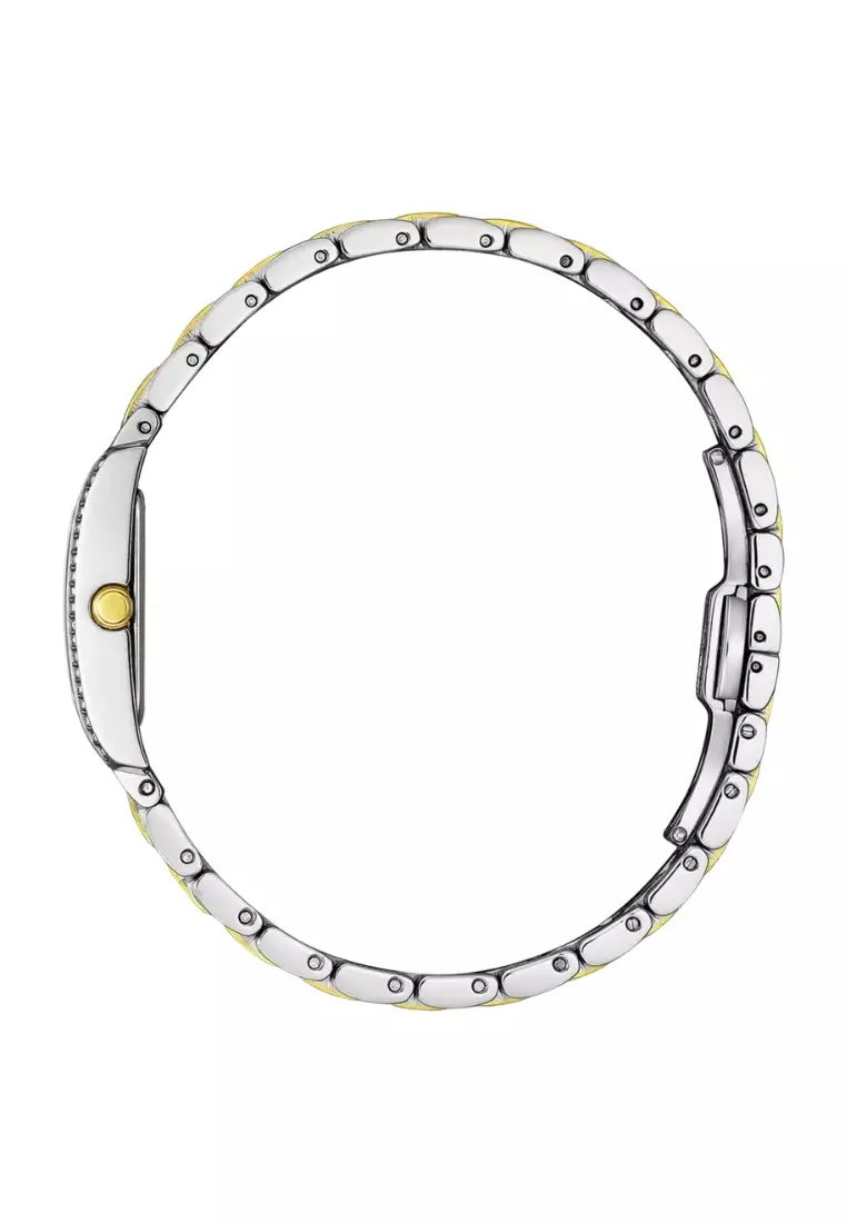 Citizen L Petite Palidoro Eco-Drive Mother of Pearl Dial Two-Tone Stainless Steel Band EG7114-53D