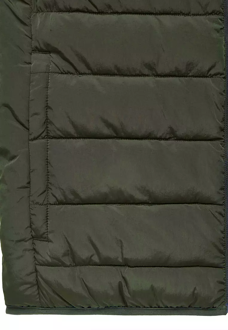 MENS BLACK FOREST GACHA PADDED GILET